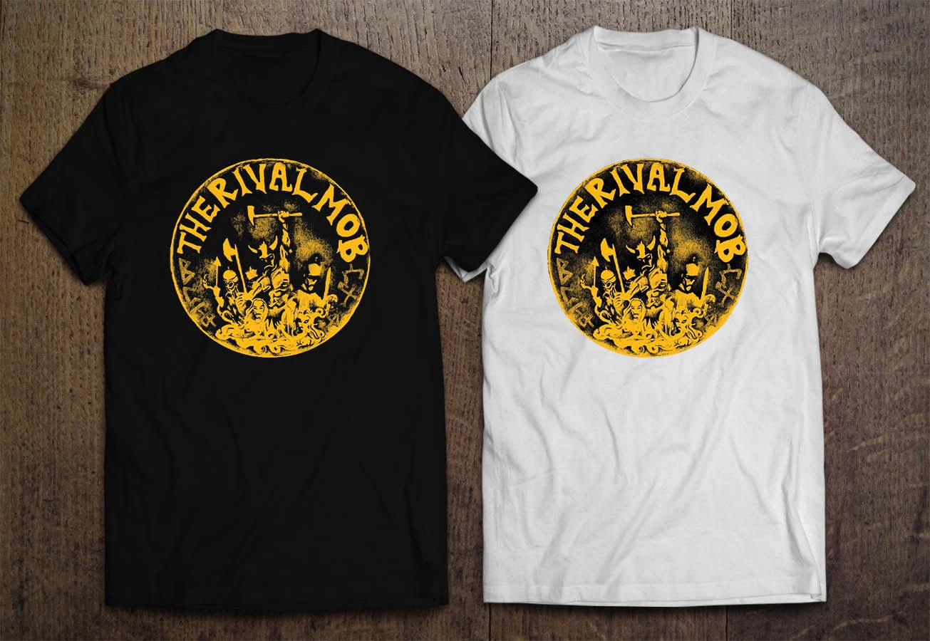 Camiseta Blanca Y Negra De Banda Dura De The Rival Mob Para Hombre Camiseta Xs 3xl De Orgullo Informal Fresca Camiseta Unisex Para Hombre Nueva Camiseta De Moda Gratis Camisetas Aliexpress