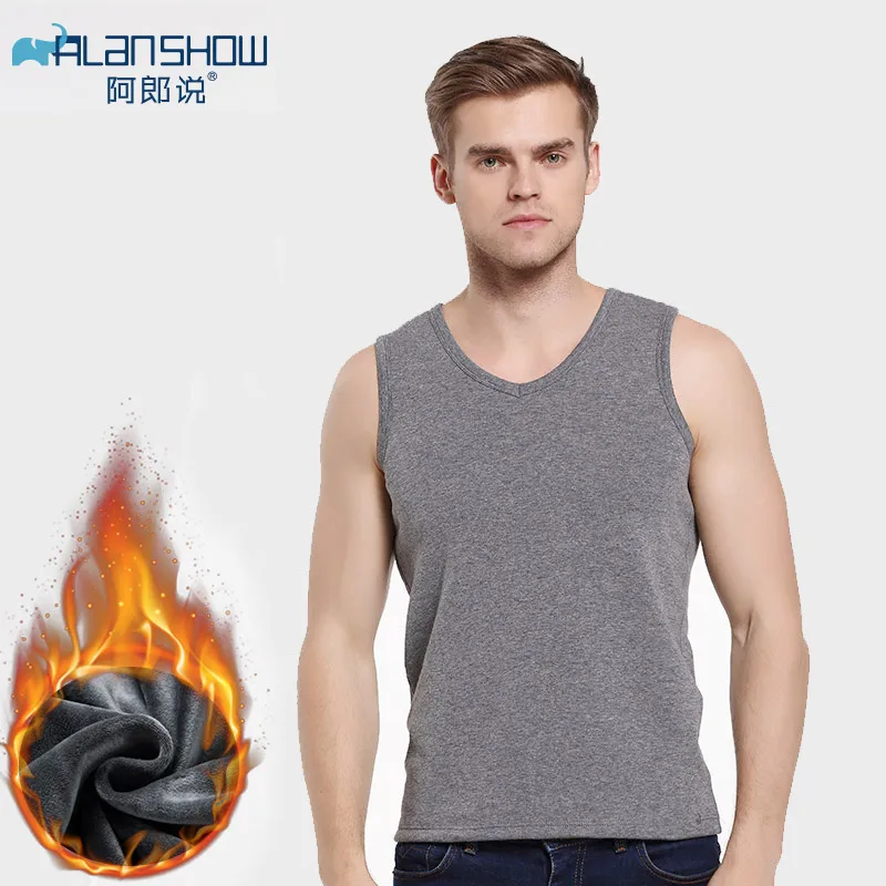 

2019 Men Thermal Undershirt Autumn Winter Warm Vest Comfortable Soft Clothes