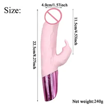 Simulation Penis vibration AV Stick Rabbit Charging Vibrator Vagina G Spot Clitoris Vibration Stimulation Massage Orgasm Sex Toy