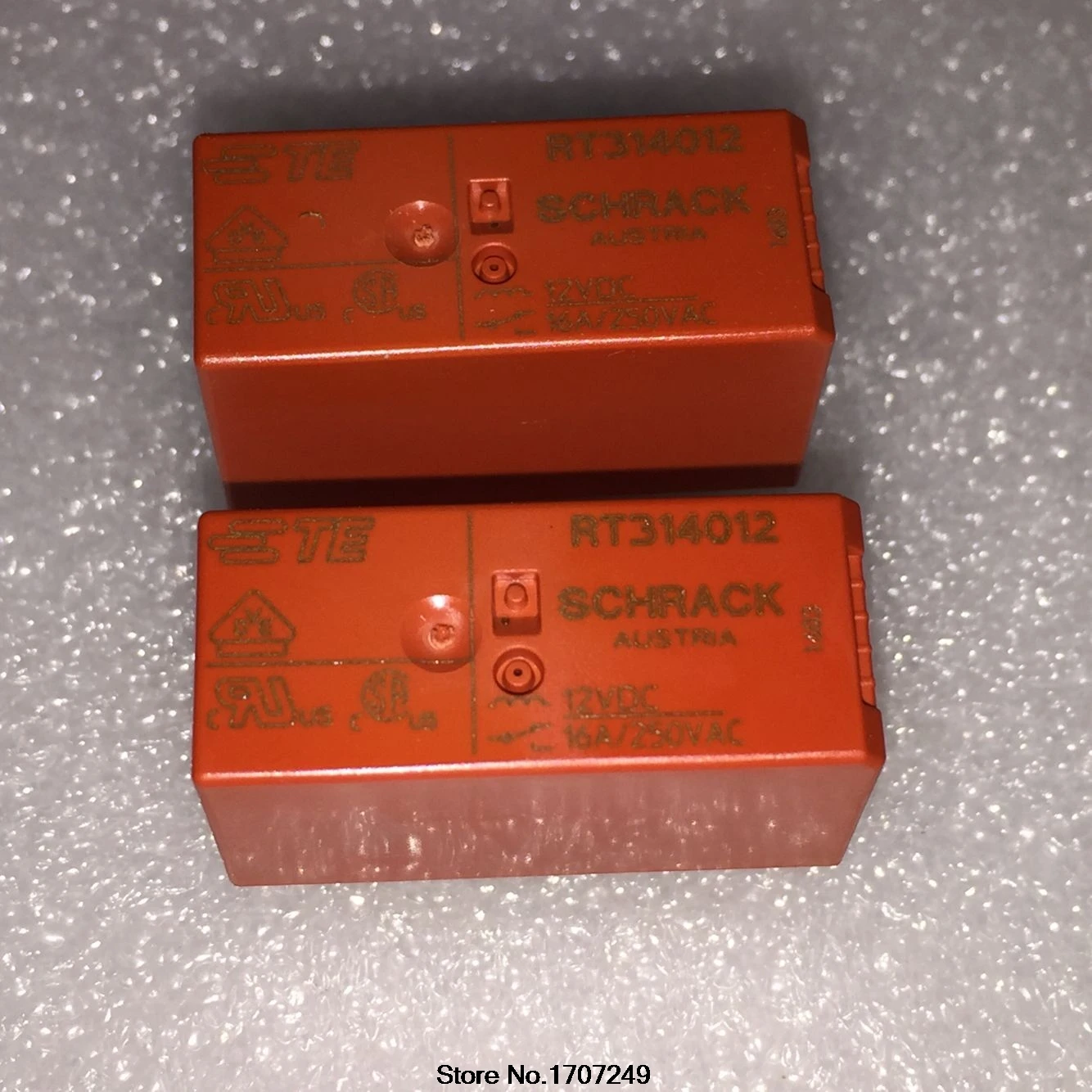

Free Shipping 100% new original relay 10pcs/lot SCHRACK power relay RT314012 12V 8PIN 16A