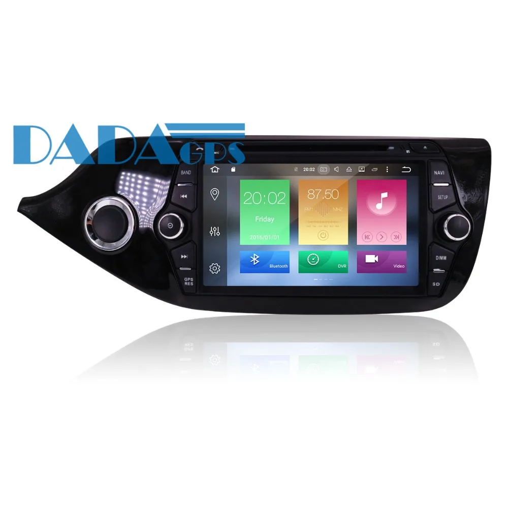 Android 8,1 автомобильный Радио dvd-плеер стерео блок для KIA CEED 2012 2013 gps навигация Мультимедиа Стерео ips экран