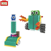 Cars Blocks Electric Remote Control DIY Robot Toys As My Robot Time Arduino Makeblock Kit 2in1 Science Educational Toys For