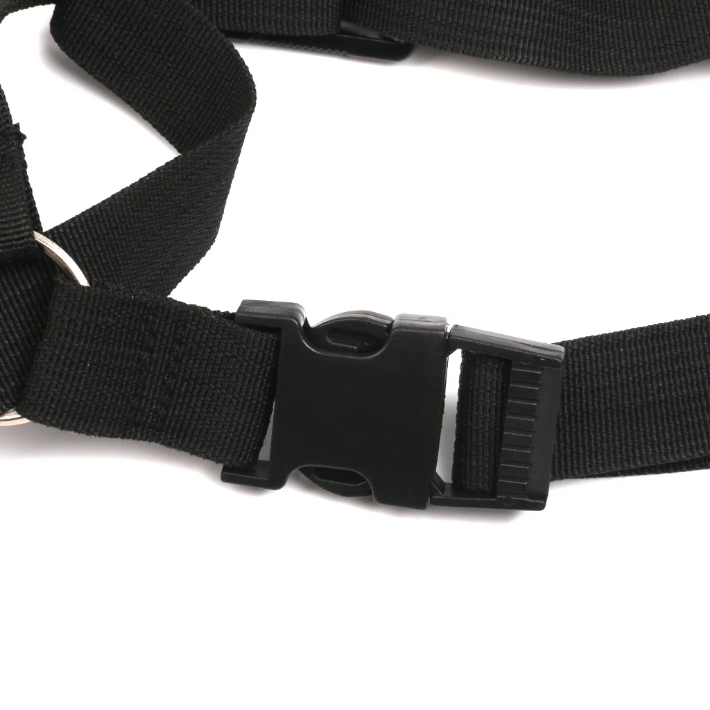 Adjustable Nylon Tenor Baritone Sax Saxophone Harness Shoulder Strap  For Universal Saxophones Black