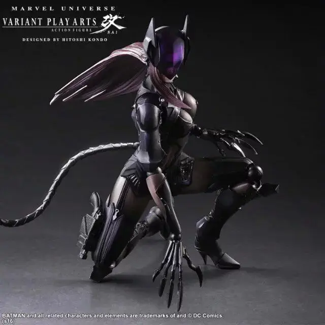 PLAY ARTS 27 см Женщина-кошка фигурка модель игрушки