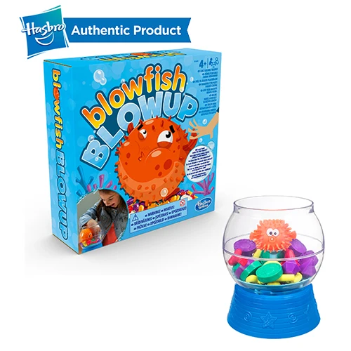 Hasbro Blowfish Blowup игра для детей в возрасте 4 лет и выше хорошо для детей, чтобы узнать и играть помочь улучшить сотрудничество способность дошкольного - Цвет: E3255-BLOWUP