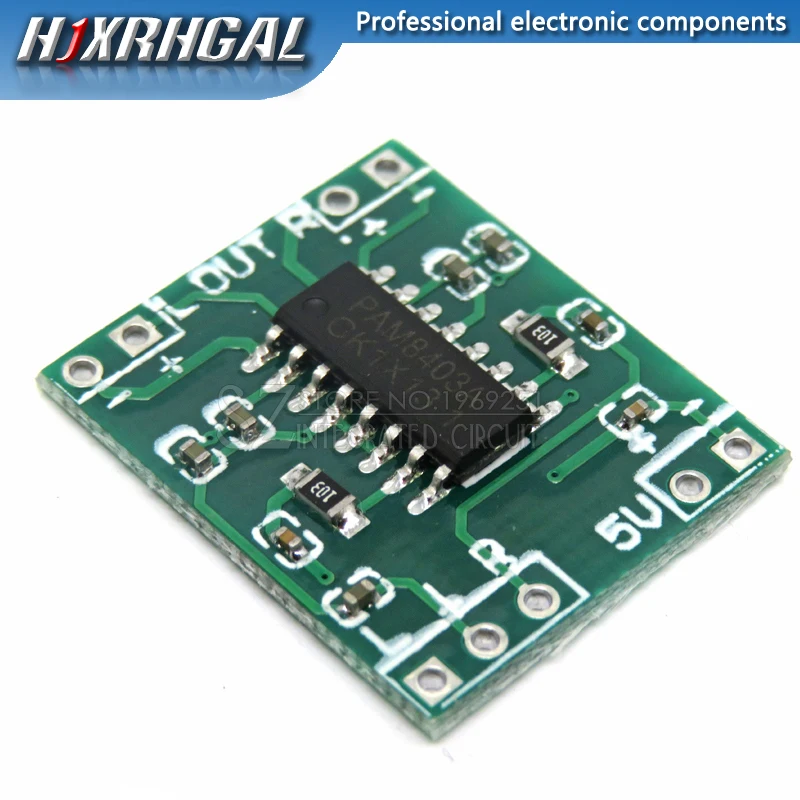 Модуль PAM8403 Super board 1 шт. 2*3 Вт класс D цифровая плата усилителя эффективный источник
