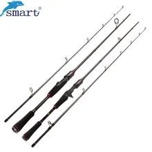 Умная спиннинговая Удочка 1,8 м/2,1 м, 2 секции, М, Углеродные Рыболовные Удочки Canne A Peche, удочка для приманки, Vara De Pescar Vissen Olta