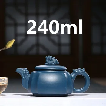

Chinese Porcelain Teapots Yixing Teapot Gongfu Tea Set Zisha Tea Pot 240ml New Arrived High Quality With Gift Box Safe Packaging