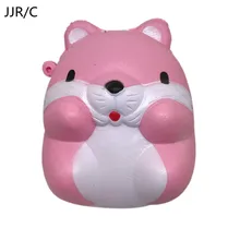 JJR/C медленного роста мягкий ломтик мышь крем Ароматические медленно поднимающиеся руки наручные игрушки случайного цвета отскок Моделирование PU модель хомяка