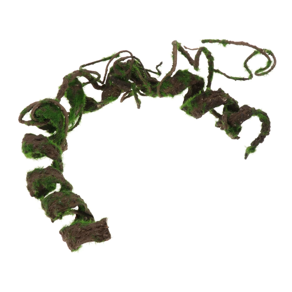 Bendable and Twistable Repitals Climbing Jungle Vine Natural Habitat Decor for Lizard Geckos