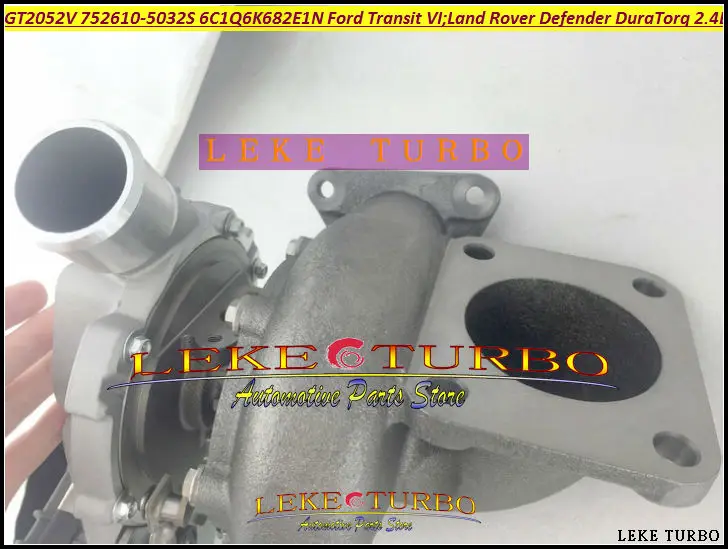 GT2052V 752610 752610-5032S 752610-0015 Turbo Turbocharger For Ford Transit VI For Land Rover Defender Puma DuraTorq 2.4L TDCi (2)