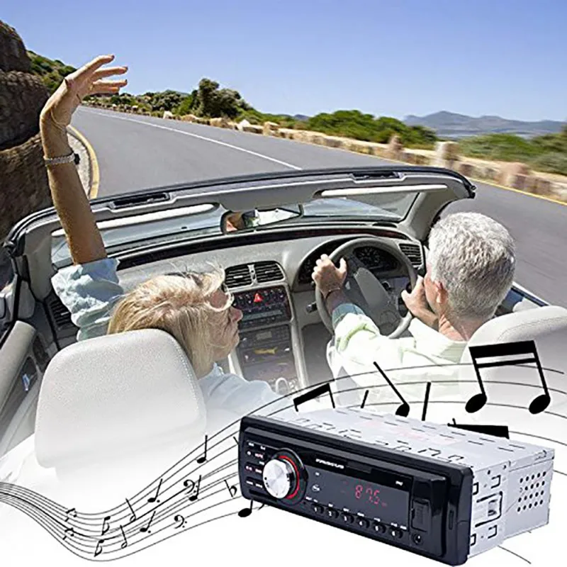 Автомобильный Радио аудиоплеер стерео MP3 fm-передатчик Поддержка FM USB/SD/карт-ридер Автомобильная электроника