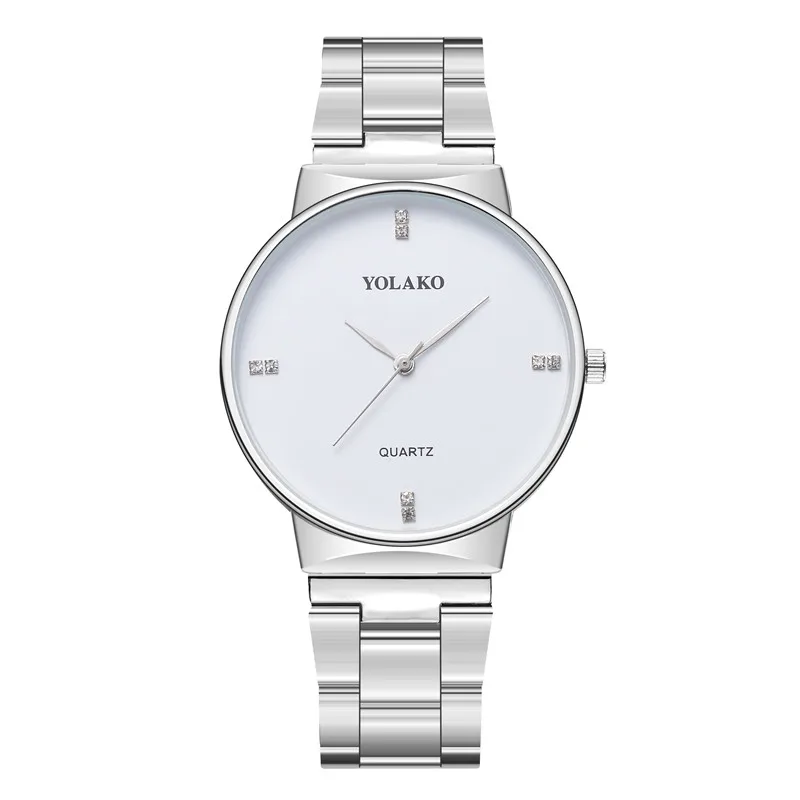 Женские кварцевые часы Montre Femme черные повседневные сетчатые из нержавеющей стали