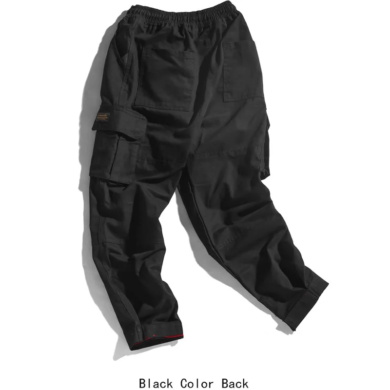 Мода 2018 г. Уличная Для Мужчин s джинсы для женщин Мульти Карманы штаны-карго японский стиль свободный крой Jogger брюки девочек в стиле панк