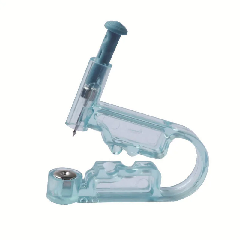 

1 PC Painless Disposable Healthy Asepsis Ear Piercing Gun Pierce Blue Kit no infection no inflammation Ear Piercing Gun Tool
