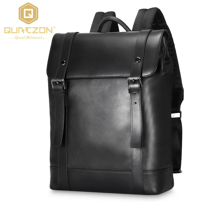 Original Fashion Classic Business Backpack Men Genuine Leather Bag