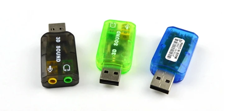 Новинка 5,1 канальный 3D Внешний USB Аудио Звуковая карта Микрофон адаптер 3,5 мм разъем стерео гарнитура для Win XP 7 8 Android Linux для Mac OS