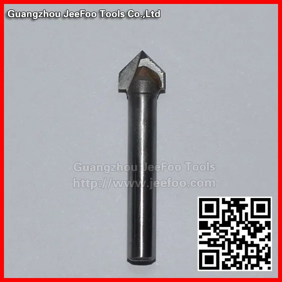 

6*10*90degree one flute 3D V Groove Engraving Bit/ V groove 3D wood router bit