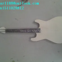 Незавершенный сэндвич электрогитара естественного цвета с корпусом из ольхи F-1993+ пенопластовая коробка