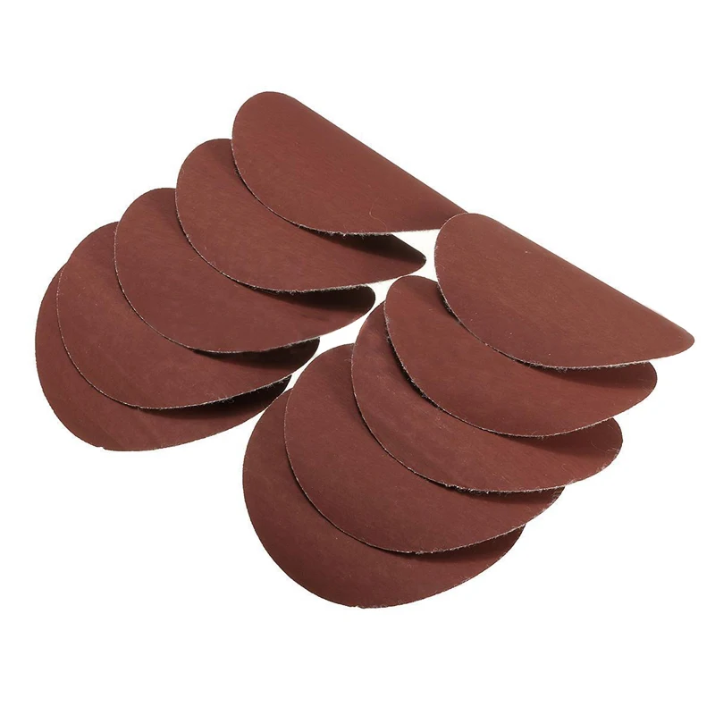 DWZ 10pcs 3inch 75mm New Round Sanding Discs Polishing Pad Sander Paper Set 80-3000Grit