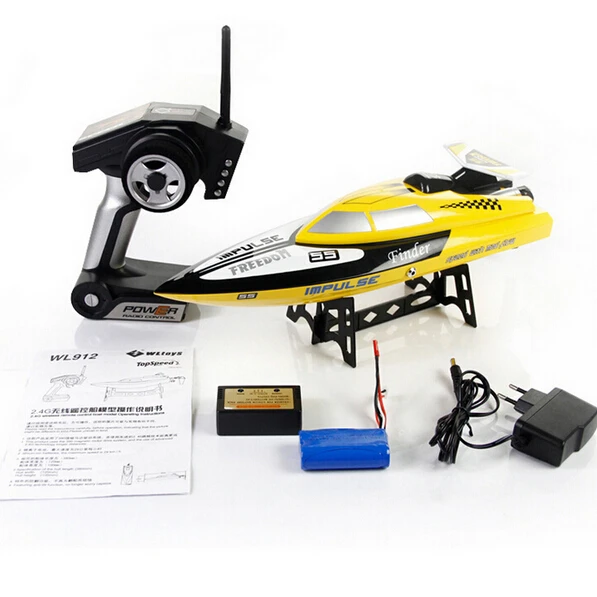 

2014 New cheap Remote Control Toys WL912 2.4G 4CH water cooling RC Boat Toy 24kM/H VS FT007 FT009 Wl911 Wl912 UDI001