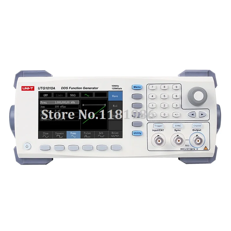 

UNI-T UTG1010A function/arbitrary waveform generator/single channel/10MHz channel bandwidth/125MS/s sampling rate