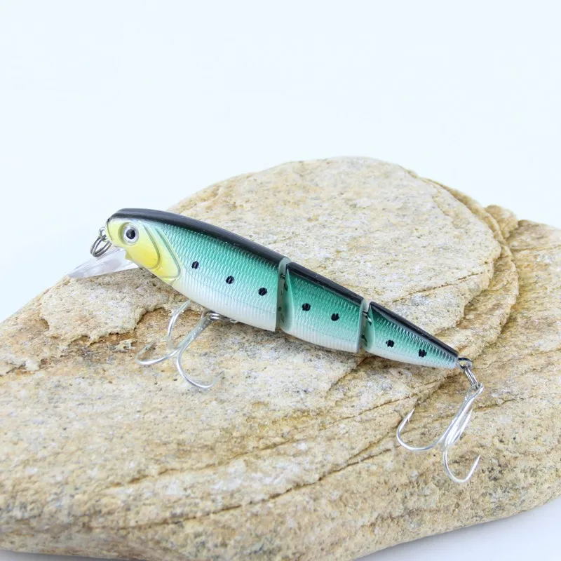 3 Segment Hard Swimbait 10cm 16g Swimbait Lifelike Fishing Lure With Two Treble Hooks Fishing Wobblers Iscas Artificiais  (11)