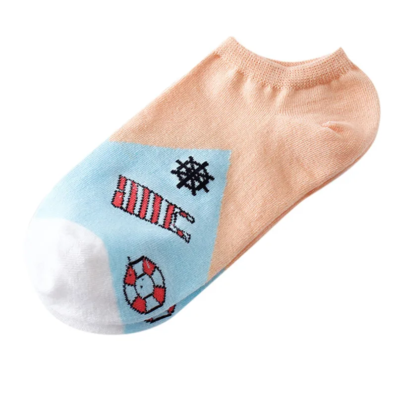 Носки для бега новейший стиль женские носки милые конфетных цветов с фруктами