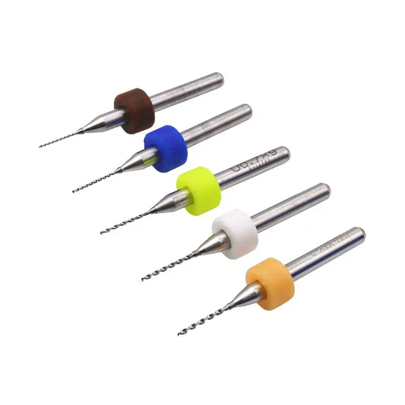 

50pcs 0.5-0.9mm PCB Print Circuit Board Carbide Mini Micro Drill Bits For CNC Machine