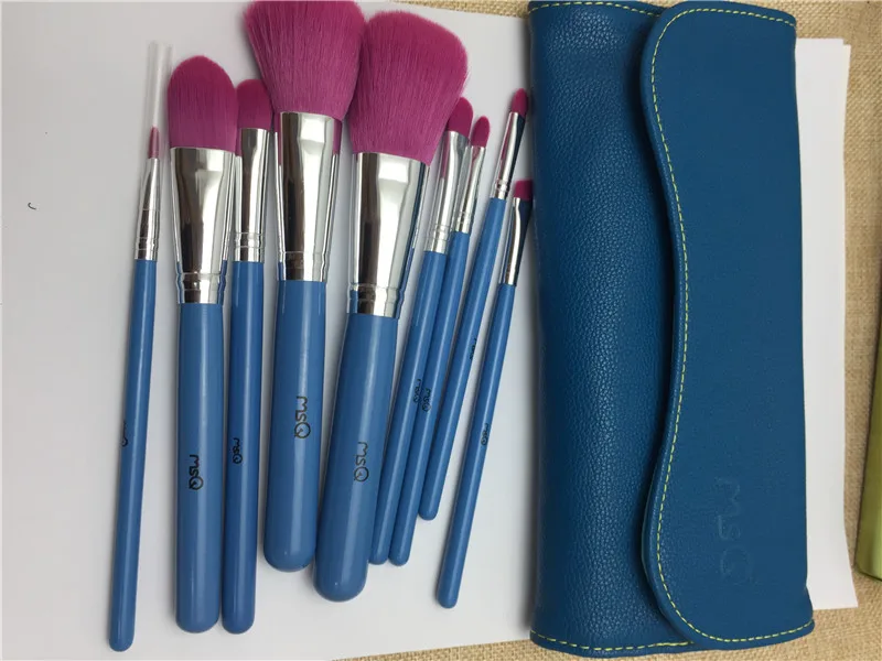 

Professional High Quality 10pcs Makeup Brushes Set Synthetic Hair Promotion For Retail Fashion Beauty Cosmetic Tool