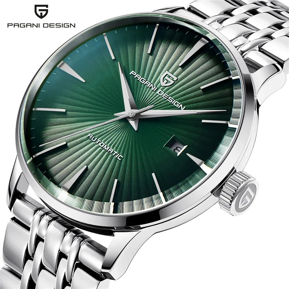 

PAGANI DESIGN Men Business Mechanical Sport Watch Waterproof Steel Brand Luxury Military Automatic Watches Relogio Masculino