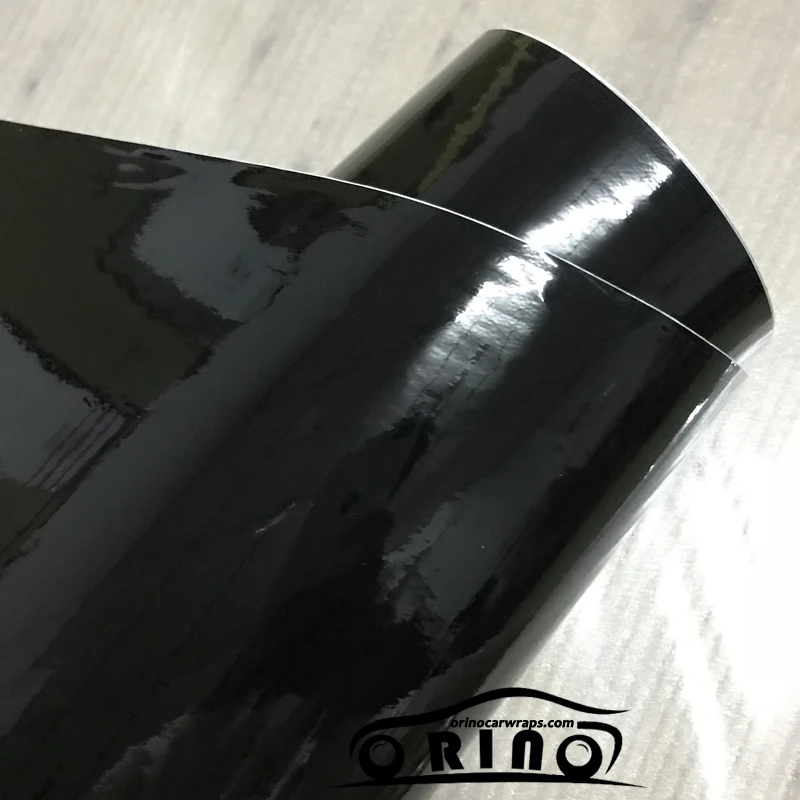 Black Glossy Vinyl Film Wrap-4