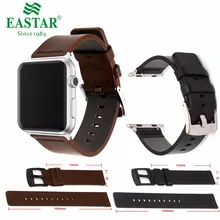 Браслет Eastar из натуральной кожи для Apple Watch 42 мм 38 мм iWatch аксессуары для часов Apple Watch 5 4 3 2 ремешок для часов