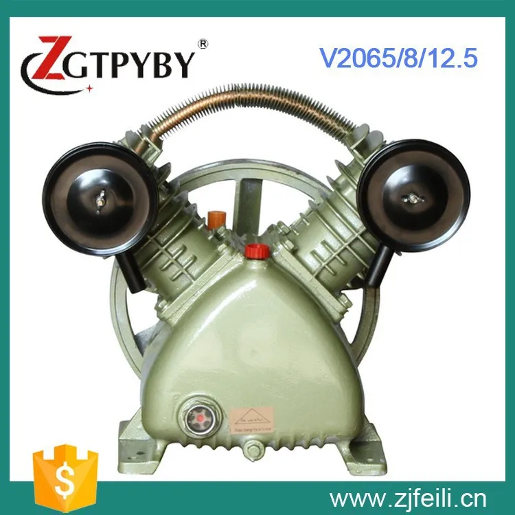 V2065/8/12.5 220V/380V 2.2KW Single stage Air Compressor Head Piston
