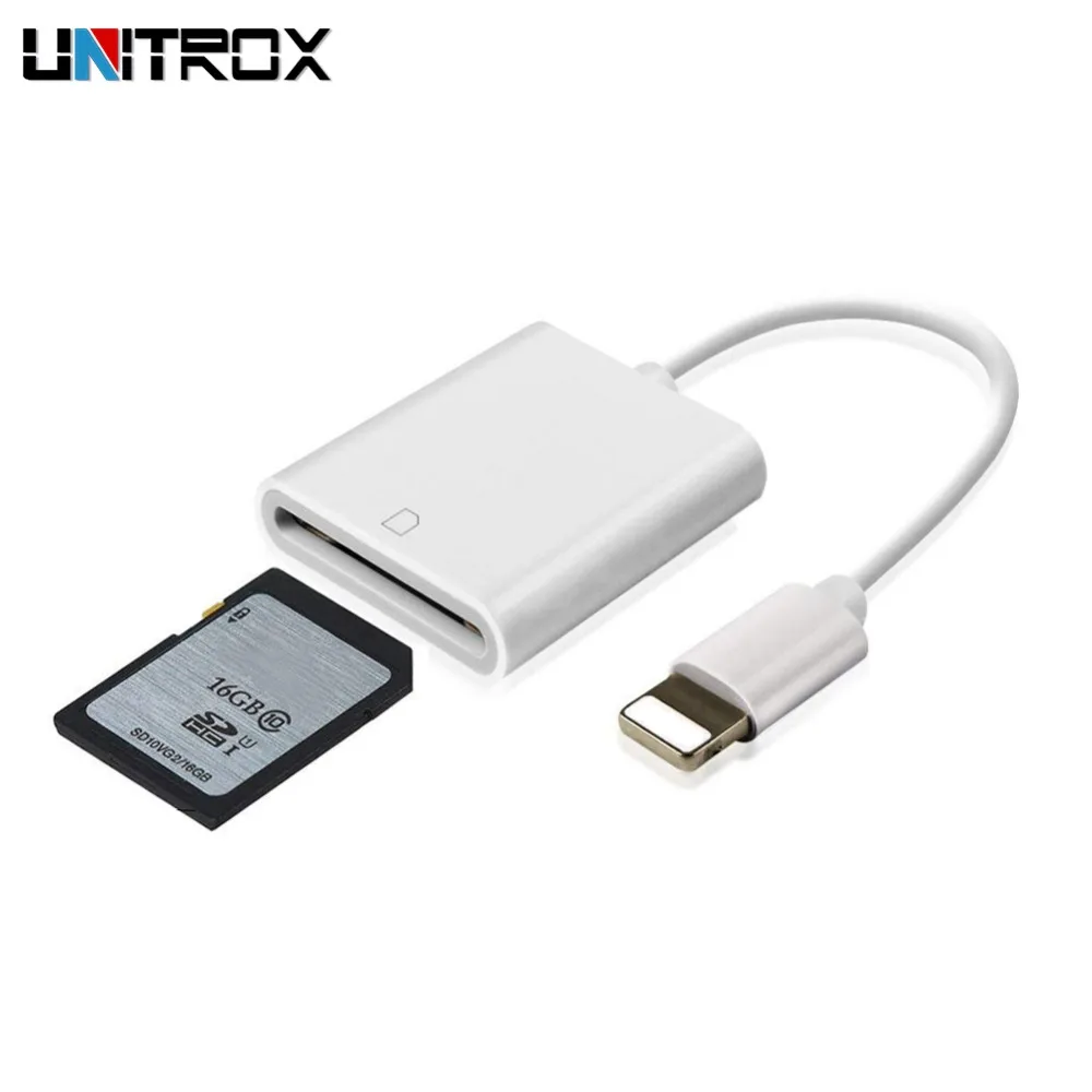 

For Lightning to Micro SD Memory Card Camera Reader Adapter For iPhone X/8/7/6plus For iPad Air/mini & iOS9.2-11.3 No APP Need
