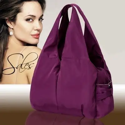 

Women's bag 2018 new nylon waterproof cloth bag light shoulder mother bag multi-pocket female shoulder casual cloth