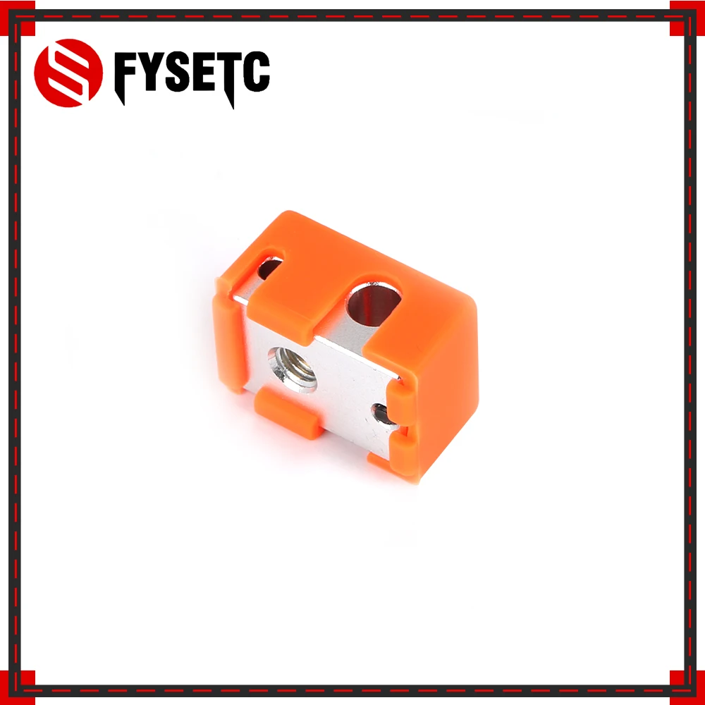 Обновление PT100 блок силиконовые носки набор оранжевый для E3D DIY V6 Hotend Prusa i3 MK3 Ultimaker