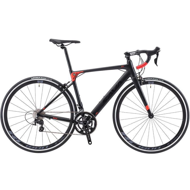 Perfect SAVA Road Bike R8 Road bicycle Carbon Road Bike 22 Speed bicycle Carbon Bike with SHIMANO 105 22 Speed Road Bike Racing bicycle 1