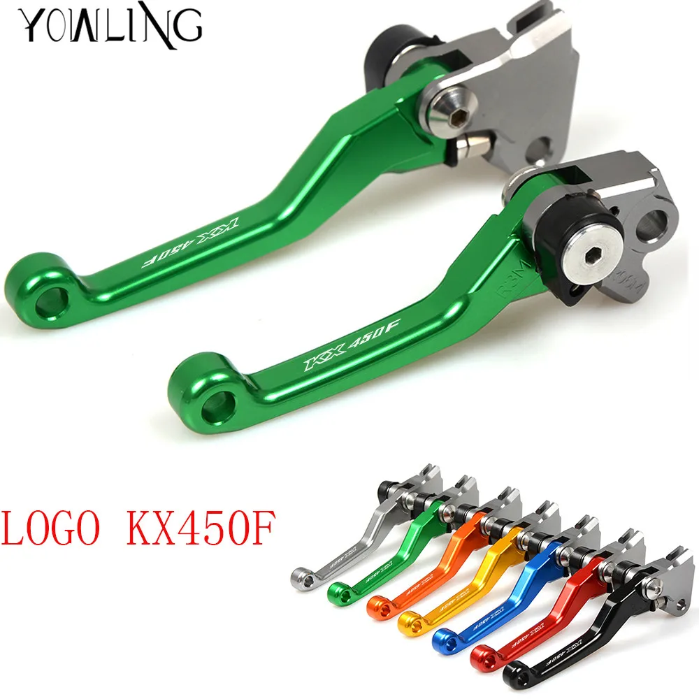 

Motocross Pivot dirt Bike Brake Clutch Lever Handle For Kawasaki KX450F 2006 2007 2008 2009 2010 2011 2012 2013 2014 2015 2016
