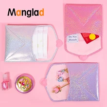 Женская гигиеническая сумка для хранения салфеток, многоразовая сумка для ключей в форме мультяшного героя, кошелек для монет, посылка для кредитных карт, сумка для салфеток