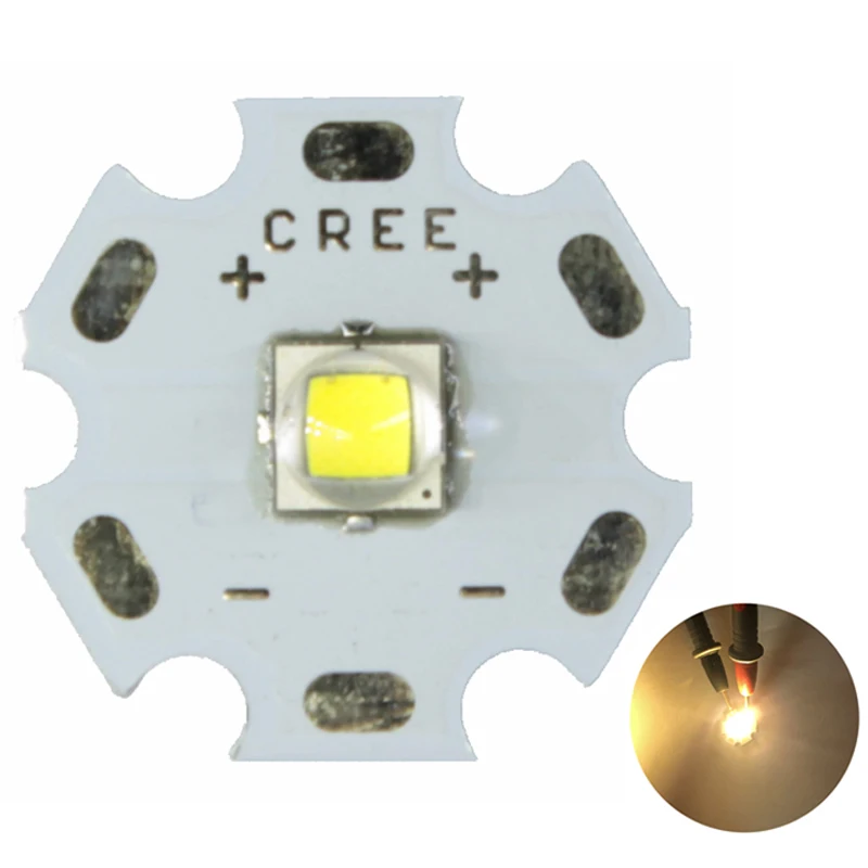 CREE XML2 светодиодный XM-L2 T6 10 Вт белый нейтральный белый теплый белый высокой мощности Светодиодный светильник-излучатель диод для вспышки светильник на 20 мм 16 мм PCB