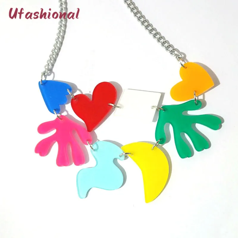 Женское Ожерелье в стиле стимпанк Collares ожерелье из сплава цинка форме сердца и