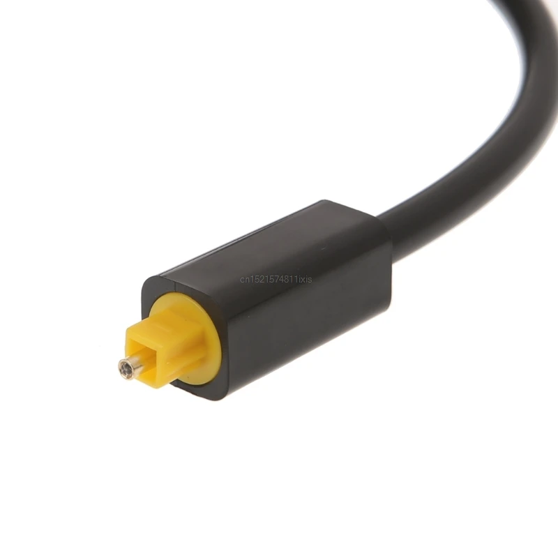 Новый цифровой оптический аудио кабель разделитель адаптер 2 сторонний SPDIF Toslink 1