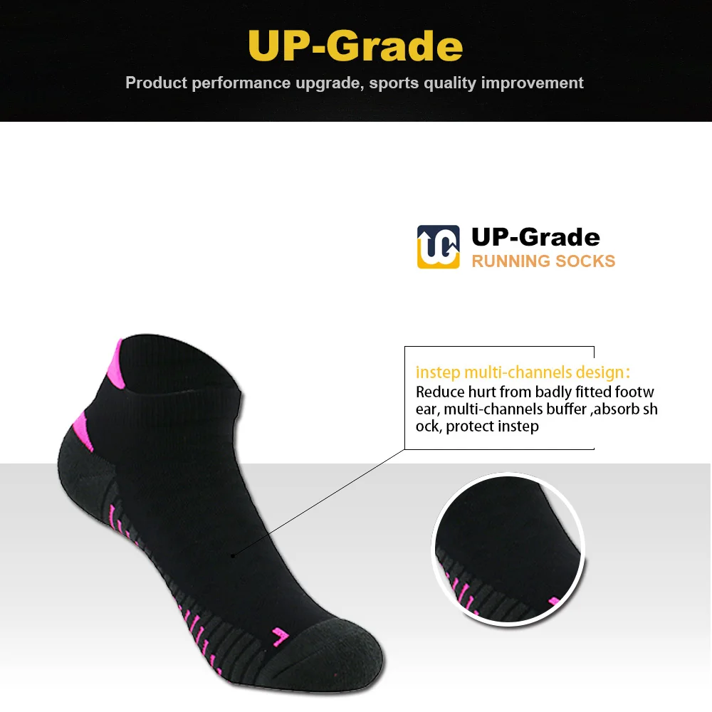 UP GRADE EU36-40 Warm Sweat ThickenedSkid Resistant Running Sports Socks for Women Fitness Cycling Socks Outdoor