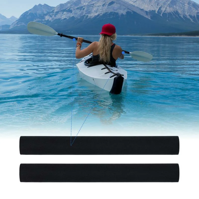 New 1 Pair Oar Cover Holder Soft Paddle Grips Prevent Blisters Rowing