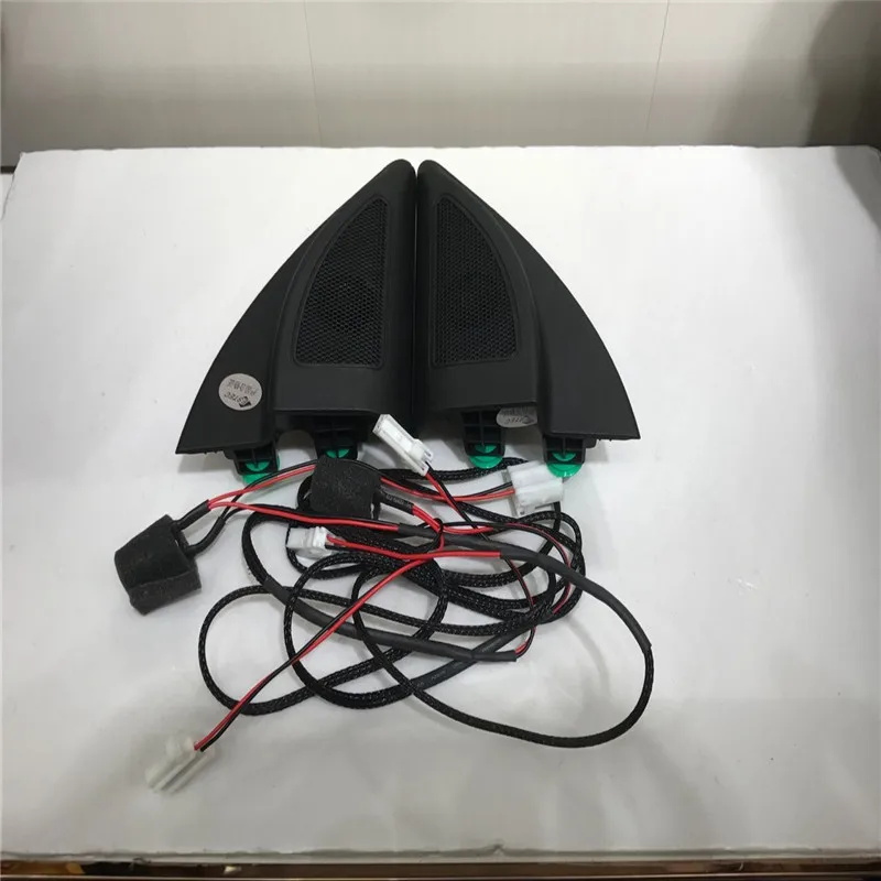 JINGHANG For Hyundai Solaris 2017 triangle head tweeter speakers font b car b font tweeter font
