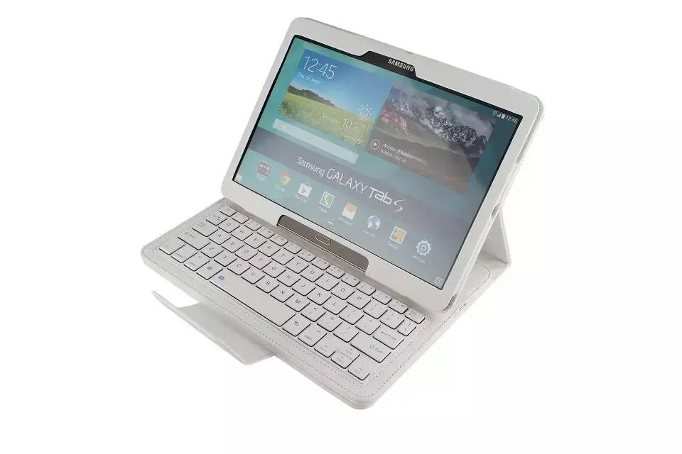 

Removable Wireless Bluetooth Keyboard Leather Stand Case Cover For Samsung Galaxy Tab S 10.5 T800 Tablet Case