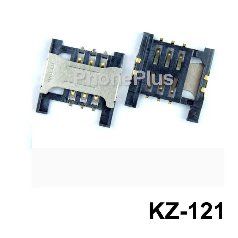 

20PCS For ZTE Blade L2 for Alcatel One Touch Pop C1 4015X Sim Card Reader Holder Slot Tray Connector Repair Part