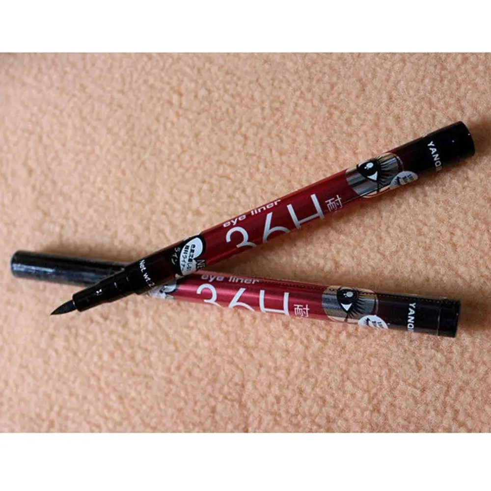 1 шт. Liquid Eye Liner Pencil Ручка Красота Comestic составляют черный карандаш для глаз Водонепроницаемый