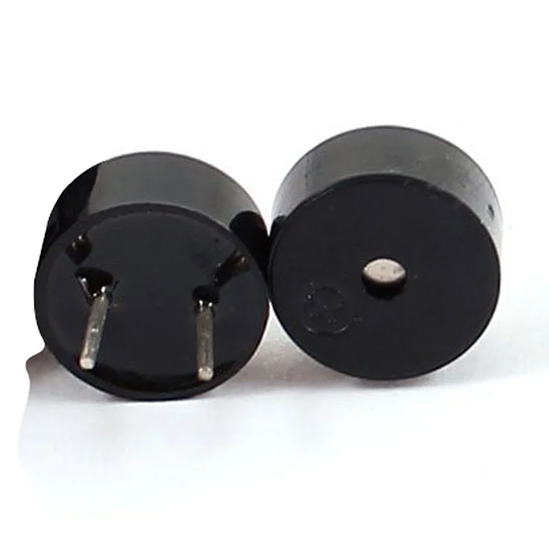 5 шт. непрерывное электронное Buzzer 2 контактный DC 3/5 V-9x4,2mm-черный